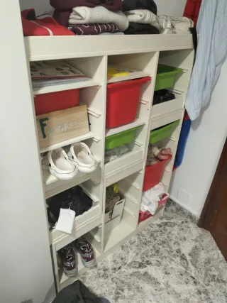 Mueble Escalera TROFAST IKEA Blanco