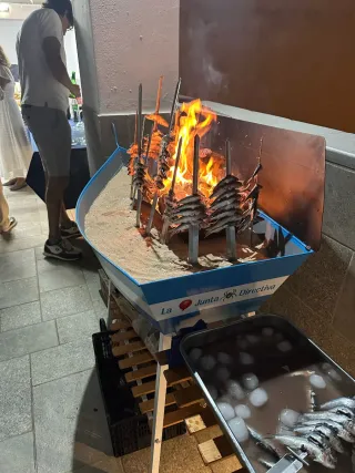 Original barbacoa Barquita Espetera