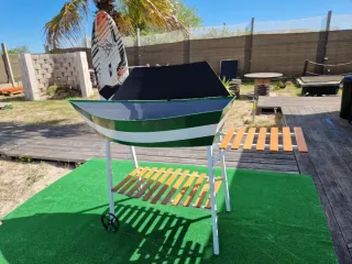 Original barbacoa Barquita Espetera