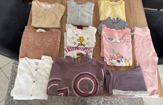 Lotto vestiti bambina 13 pezzi -8 anni