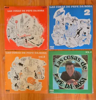 Lote vinilos LP de Pepe da Rosa
