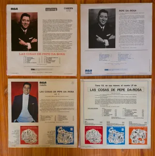 Lote vinilos LP de Pepe da Rosa
