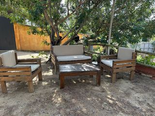 Sets de sofas y mesa palets