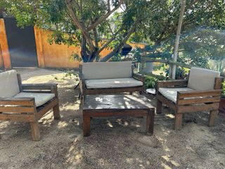 Sets de sofas y mesa palets