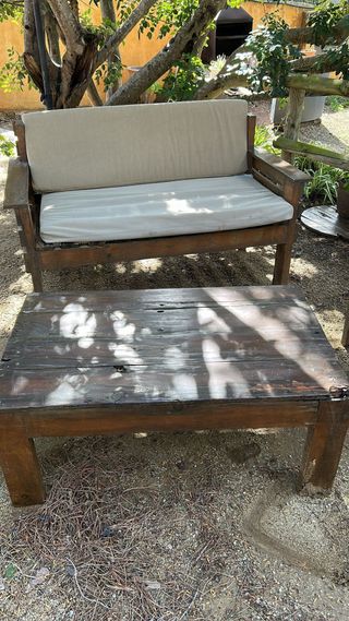 Sets de sofas y mesa palets