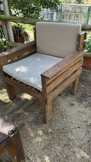 Sets de sofas y mesa palets