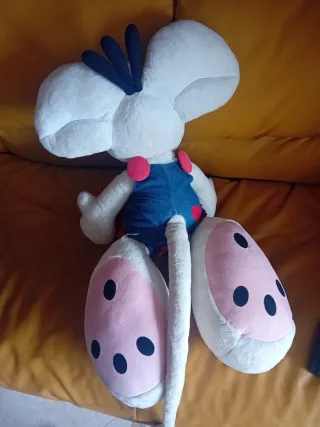 Diddl XL peluche cuore molto bello alto 80 cm circ