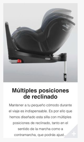 Silla coche Britax Römer de 3 meses a 4 años