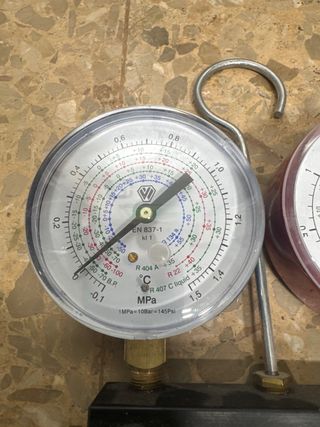 Manómetro A/A R404A R134a