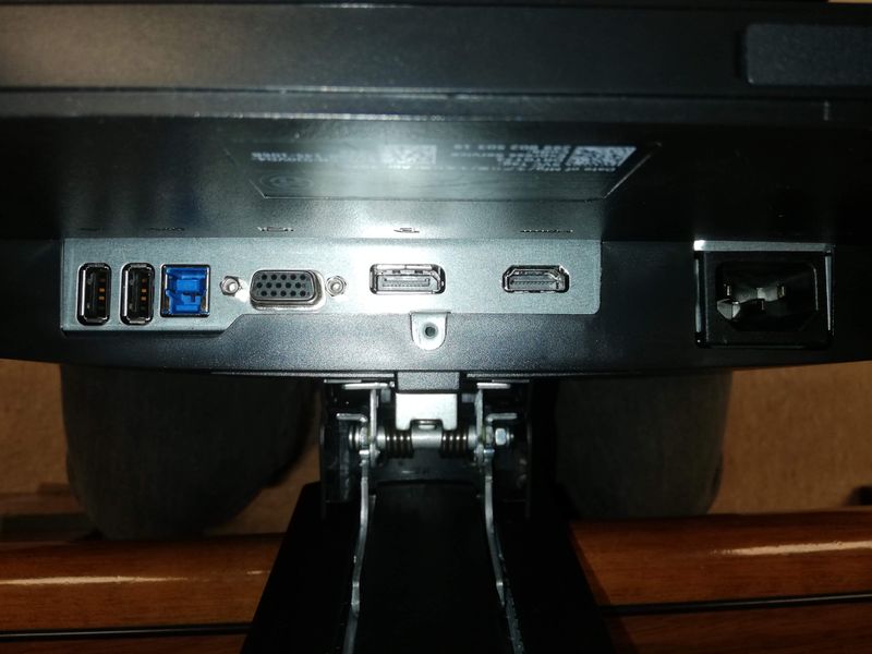 Monitor Dell 22 Negro afbeelding 2