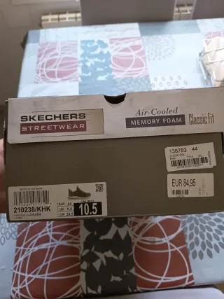 Zapatillas Skechers Beige/Gris