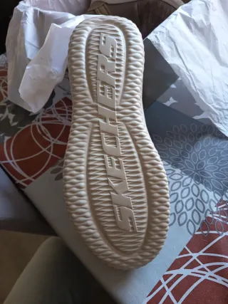 Zapatillas Skechers Beige/Gris