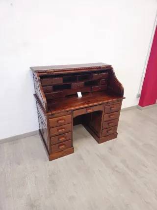 Escritorio Rústico Nogal Americano