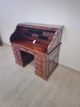 Escritorio Rústico Nogal Americano