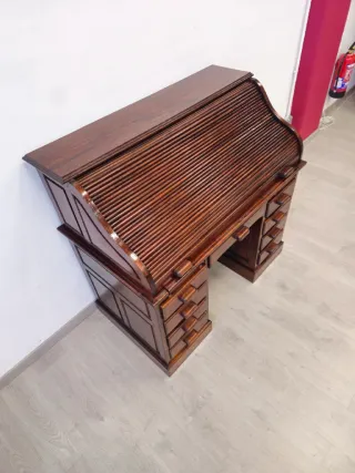 Escritorio Rústico Nogal Americano