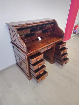 Escritorio Rústico Nogal Americano