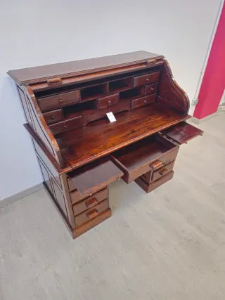 Escritorio Rústico Nogal Americano