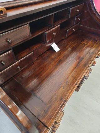 Escritorio Rústico Nogal Americano