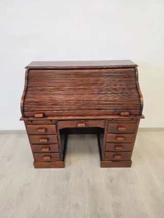 Escritorio Rústico Nogal Americano