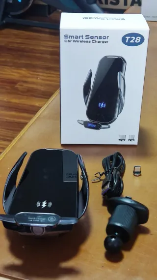 Cargador Coche Inalámbrico T28