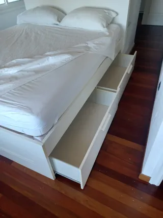 Cama Ikea 160x200 con Colchón