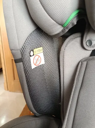 Silla de coche Kinderkraft gris