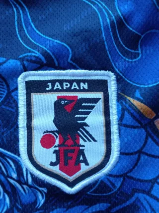 Maglia Giappone Drago Blu Adidas taglia s