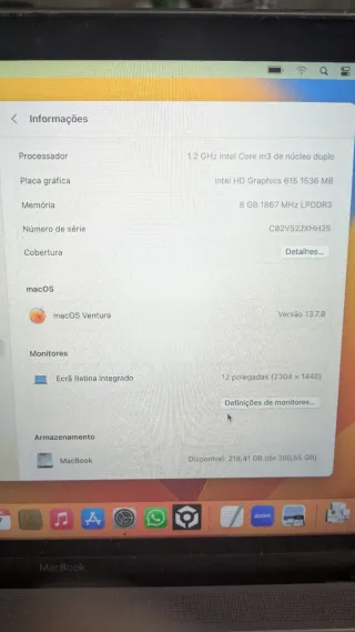 Apple MacBook Retina 12" A1534