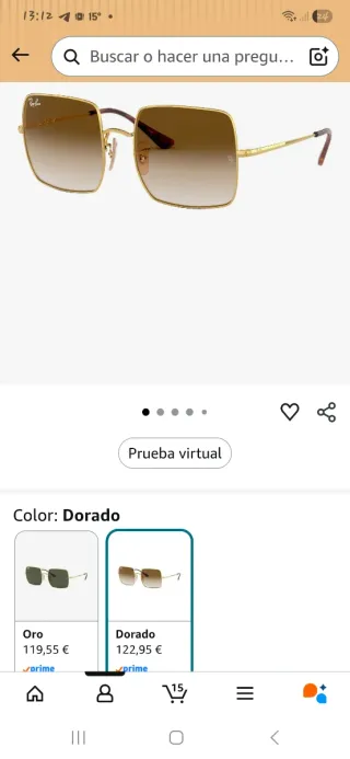 Gafas de sol Ray-Ban Marrones, precio negociable