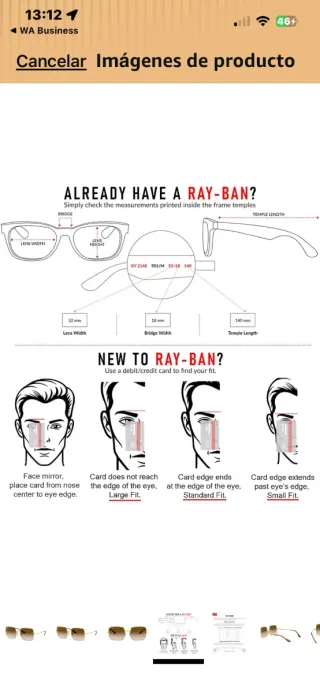 Gafas de sol Ray-Ban Marrones, precio negociable