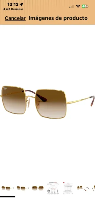 Gafas de sol Ray-Ban Marrones, precio negociable