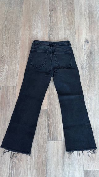 Vaqueros negros siena de mango