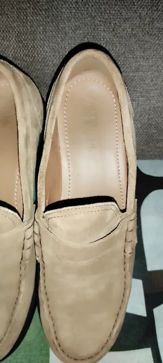 Zapatos 42 Zara Beige