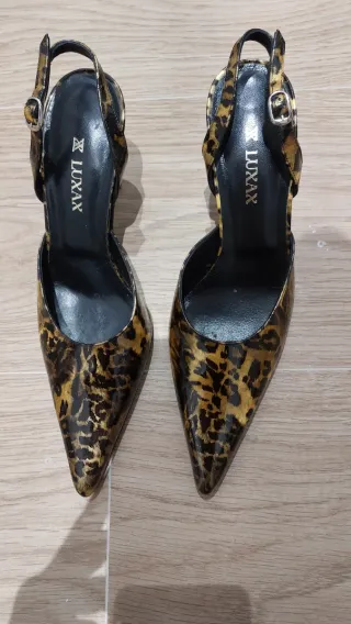 Botas estampado leopardo talla 39