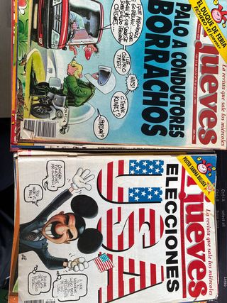 Lotes de 60 Revista El Jueves de los 90