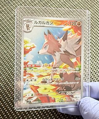 Carta Pokemon Lycanroc AR 107/100 SV9  🇯🇵 TCG