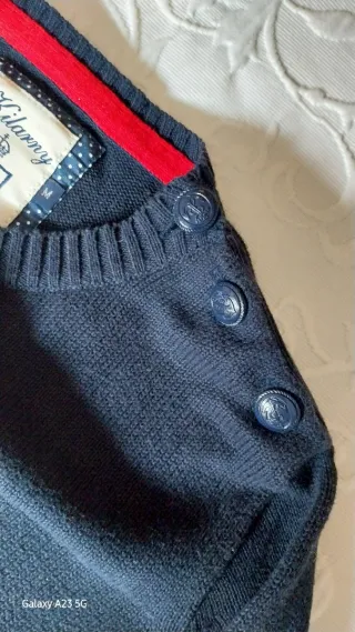 Jersey Kilarney azul con ancla blanca