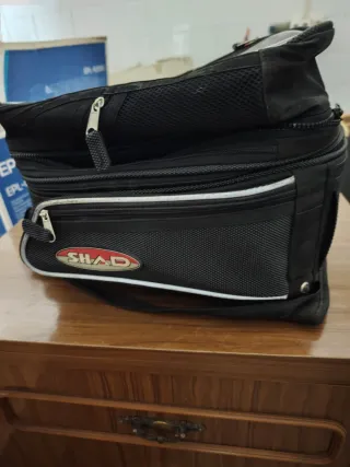 Alforjas Suzuki Hayabusa 1300 RR Negras/Plata