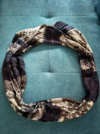 Sciarpa scaldacollo Reserved fantasia blu/grigio