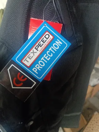 Chaqueta de moto negra Talla L