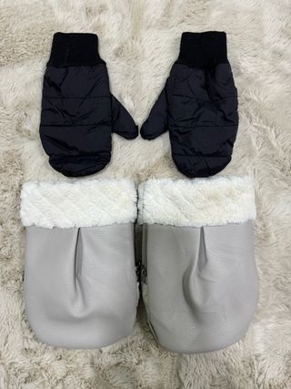 Guantes para coche acolchados y forrados