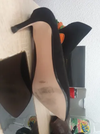 Zapatos de tacón M.T.NG negros