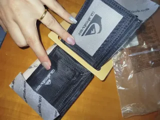 Billetera Quiksilver Negra