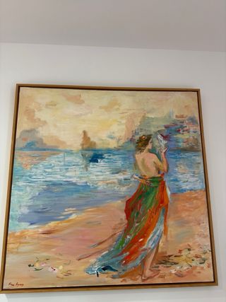 Cuadro Danza R. Ageny Oleo Lienzo