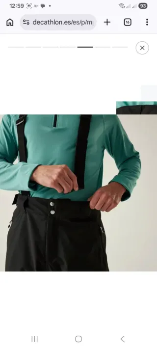 Pantalón esquí hombre Dare 2b Talla XXL