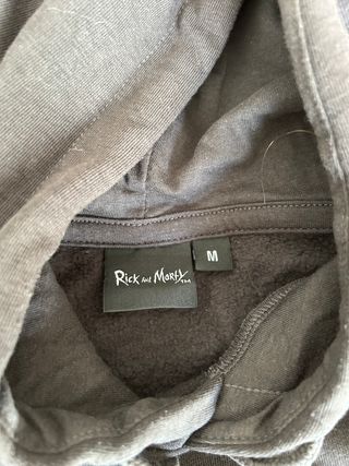 Sudadera Rick and Morty Negra