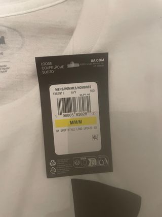 Camiseta Under Armour Blanca