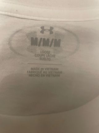 Camiseta Under Armour Blanca