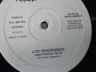 Vinilo Los Inhumanos - Me Duele la Cara de Ser Tan