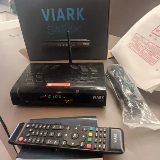Receptor Satélite Viark 4K UHD